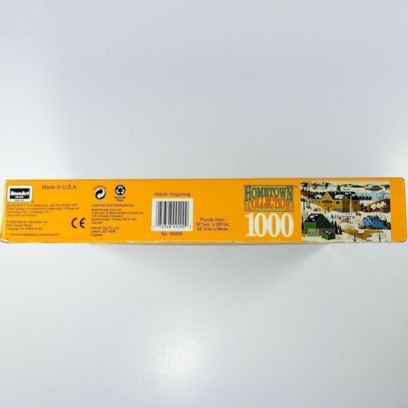 Hometown Collections 1000 Piece Puzzle Maple Sugaring - Picture 4 of 7